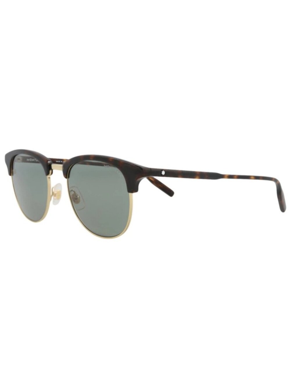 New Montblanc Women's Sunglasses Round Oval Injection Frame Mens Havana Havana